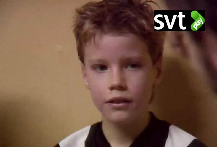 Pontus Farnerud con 8 a&ntilde;os (1989)